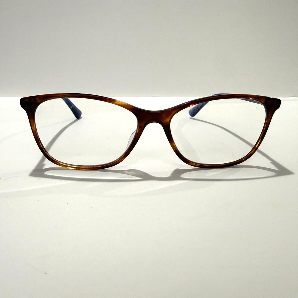 Nicole Miller Eyeglasses, Frames Only, Saint Tropez C01, 58-16-140,Bwn Horn/Blue